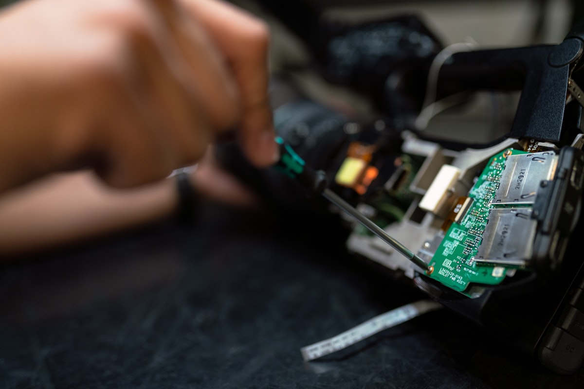 Appareil ouvert, diagnostic pièce par pièce